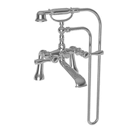 Newport Brass Exposed Tub and Hand Shower Set, 2, Deck, Polished Chrome 1770-4273-26
